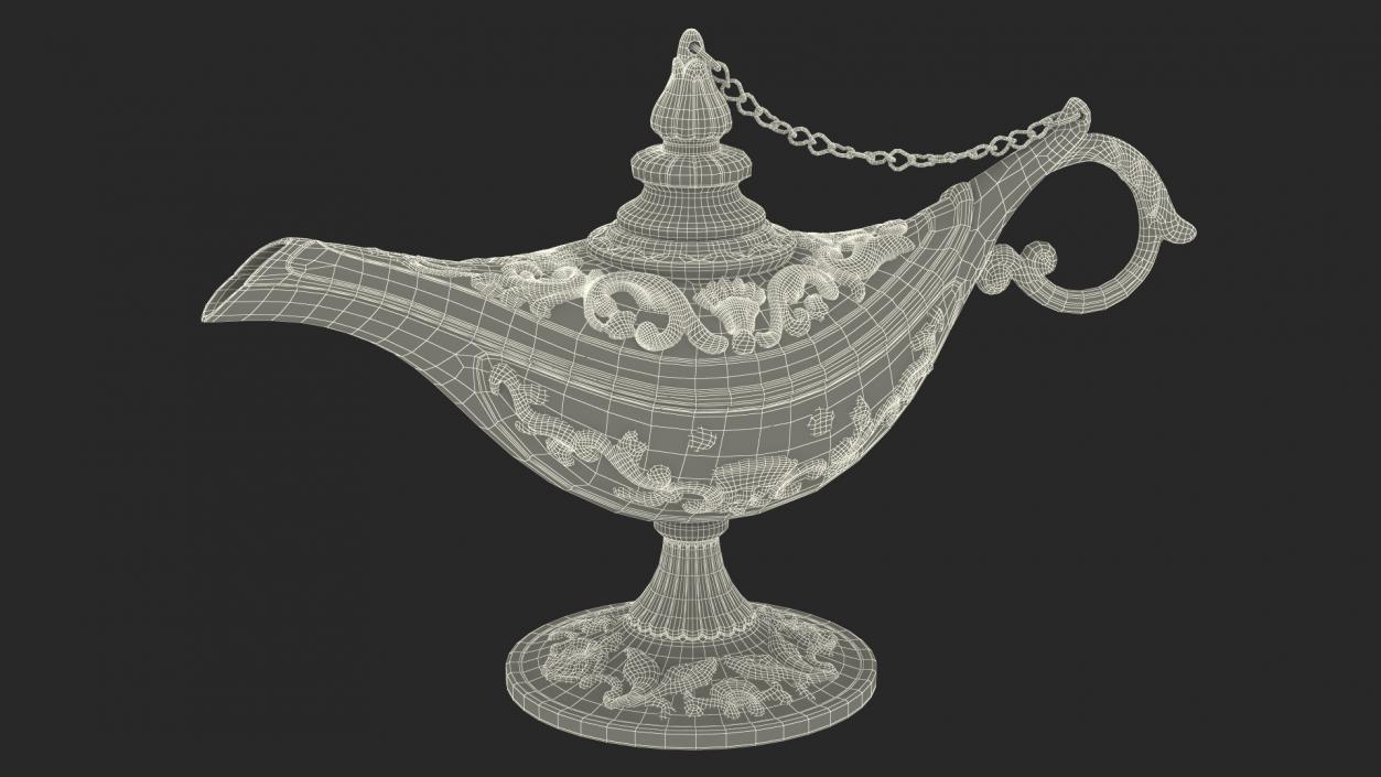 3D model Magic Lamp Blue