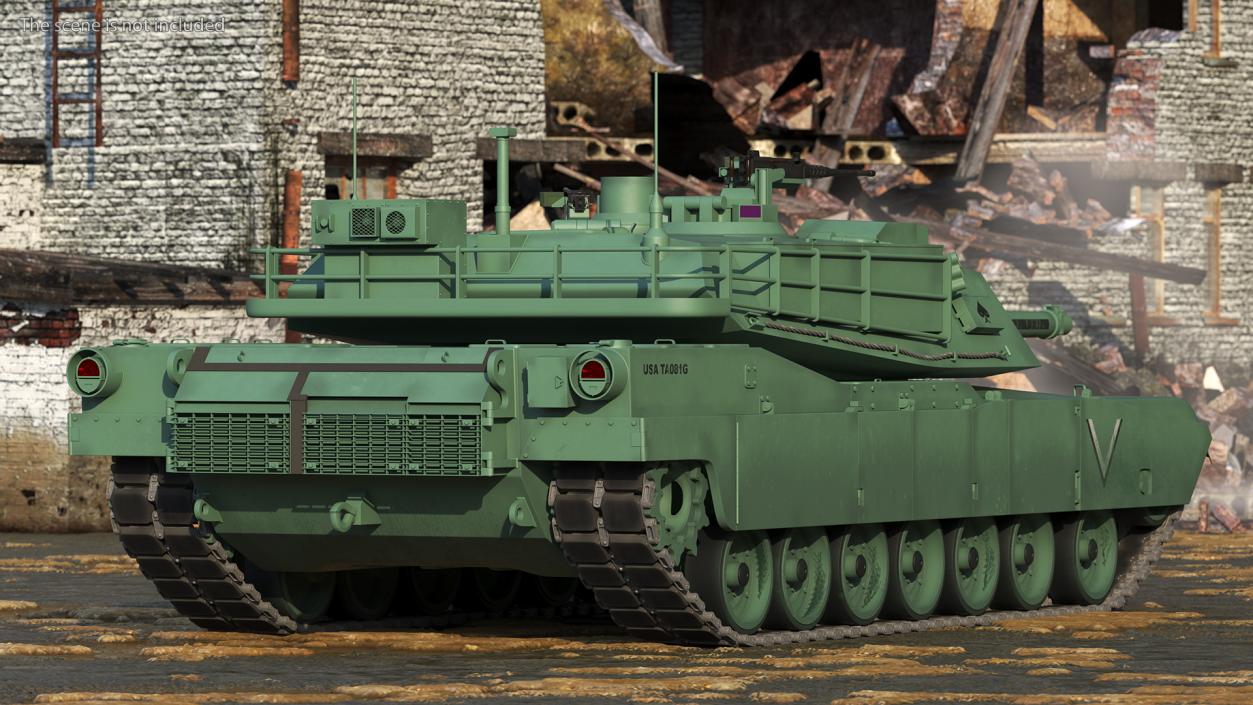 3D US Tanks Collection 3