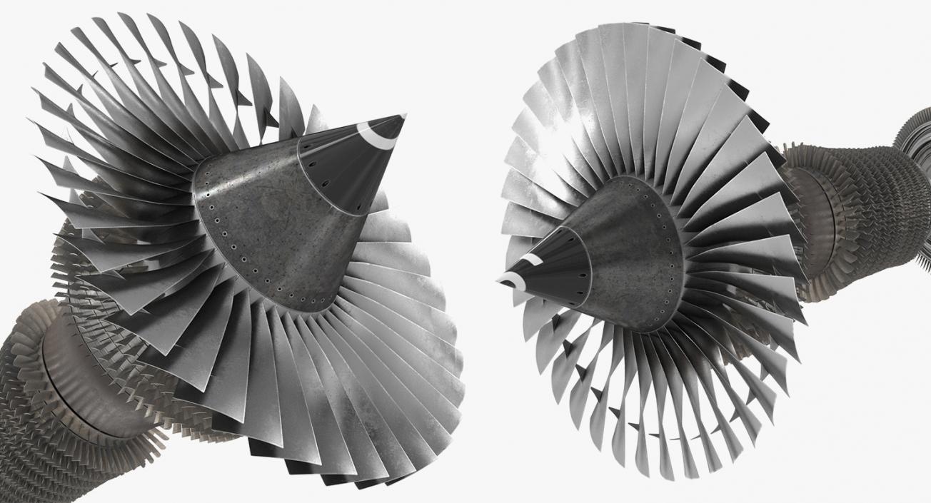 3D Turbines Collection 4