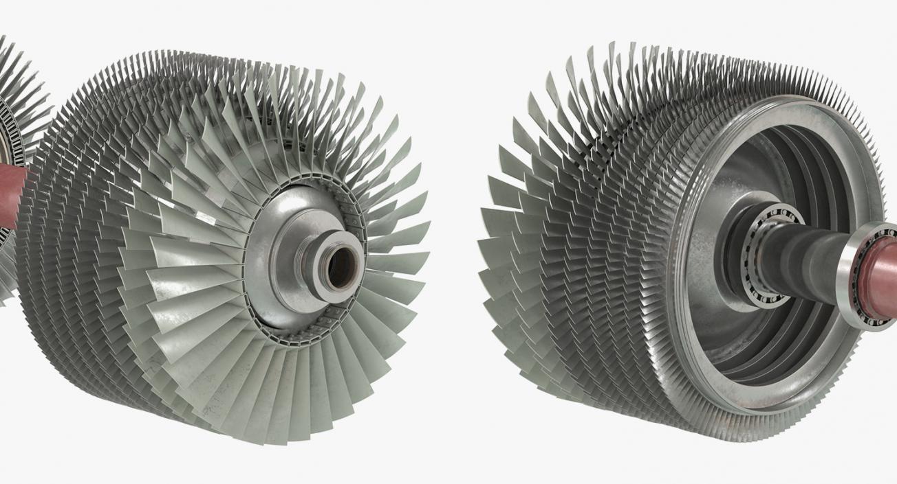 3D Turbines Collection 4