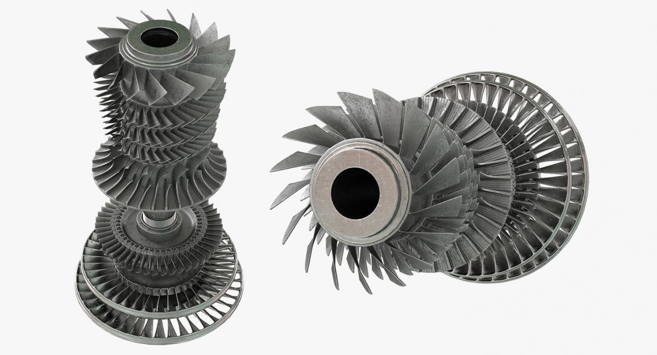 3D Turbines Collection 4