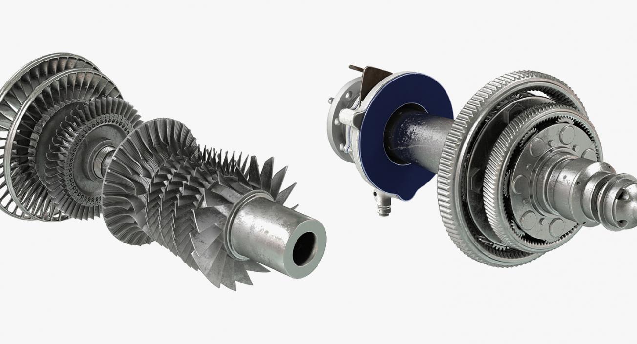 3D Turbines Collection 4