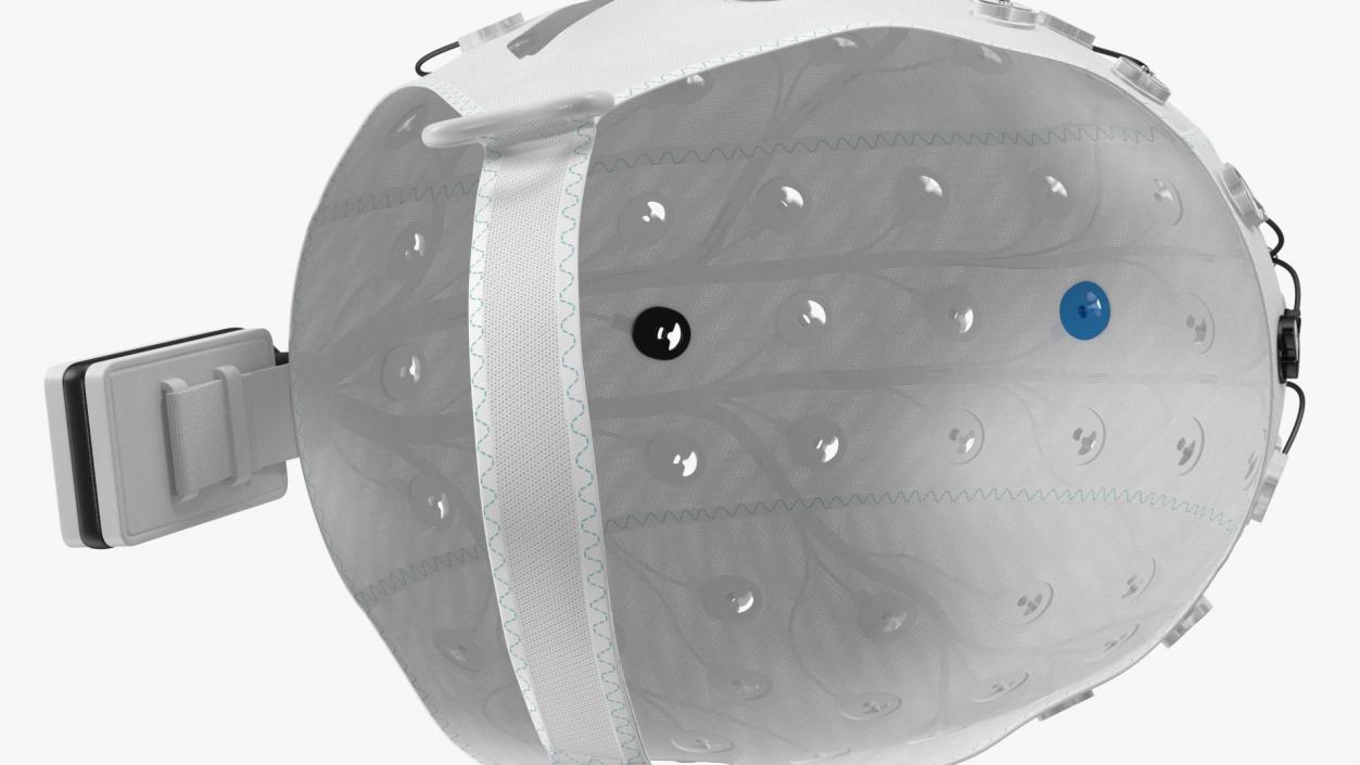 Electroencephalography EEG Equipment Collection 3D