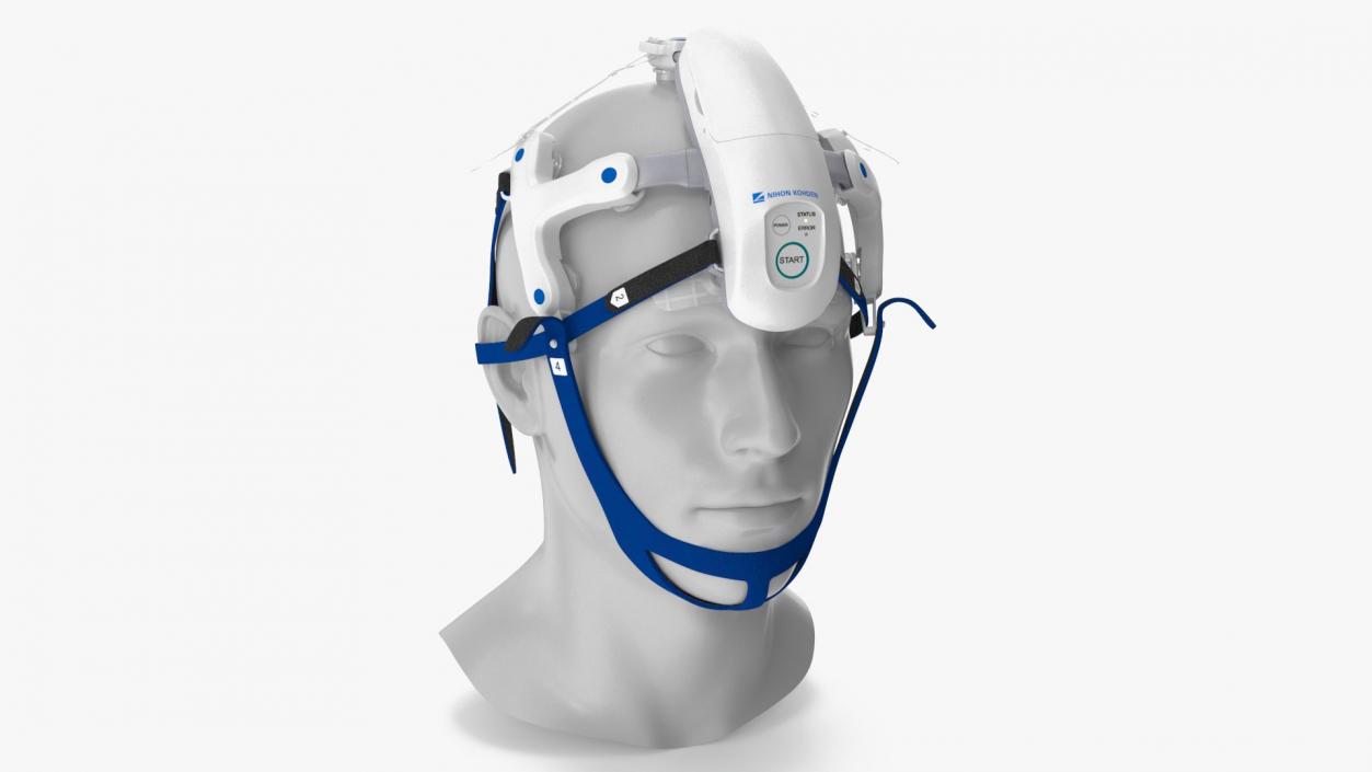 Electroencephalography EEG Equipment Collection 3D