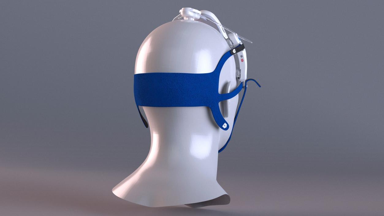 Electroencephalography EEG Equipment Collection 3D