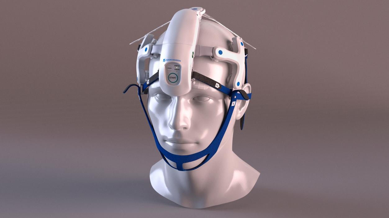 Electroencephalography EEG Equipment Collection 3D