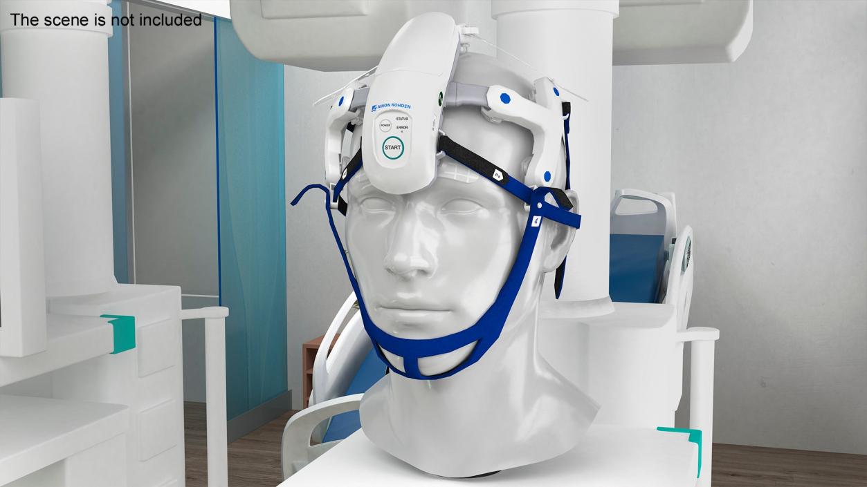 Electroencephalography EEG Equipment Collection 3D