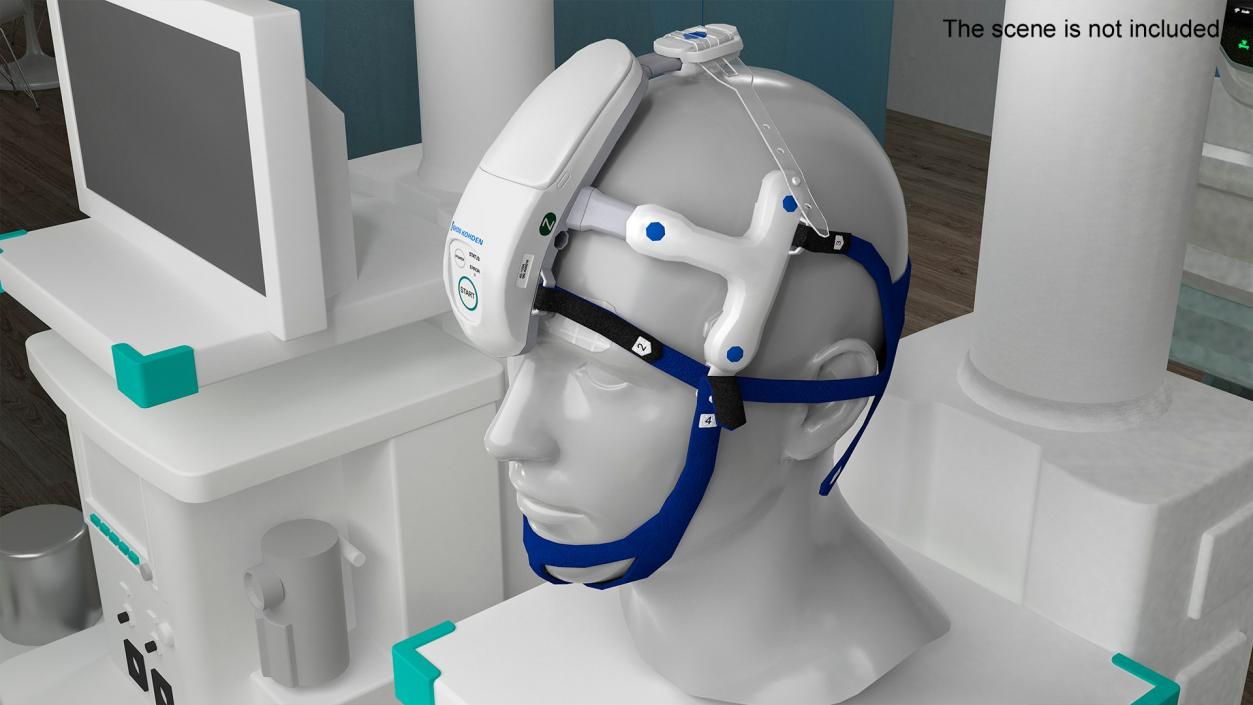 Electroencephalography EEG Equipment Collection 3D