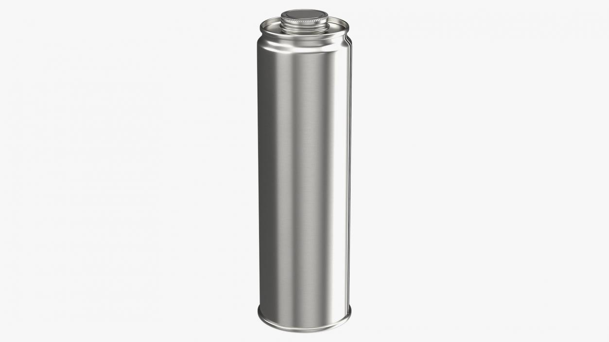 Olive Oil Metal Can 1 Litre 3D