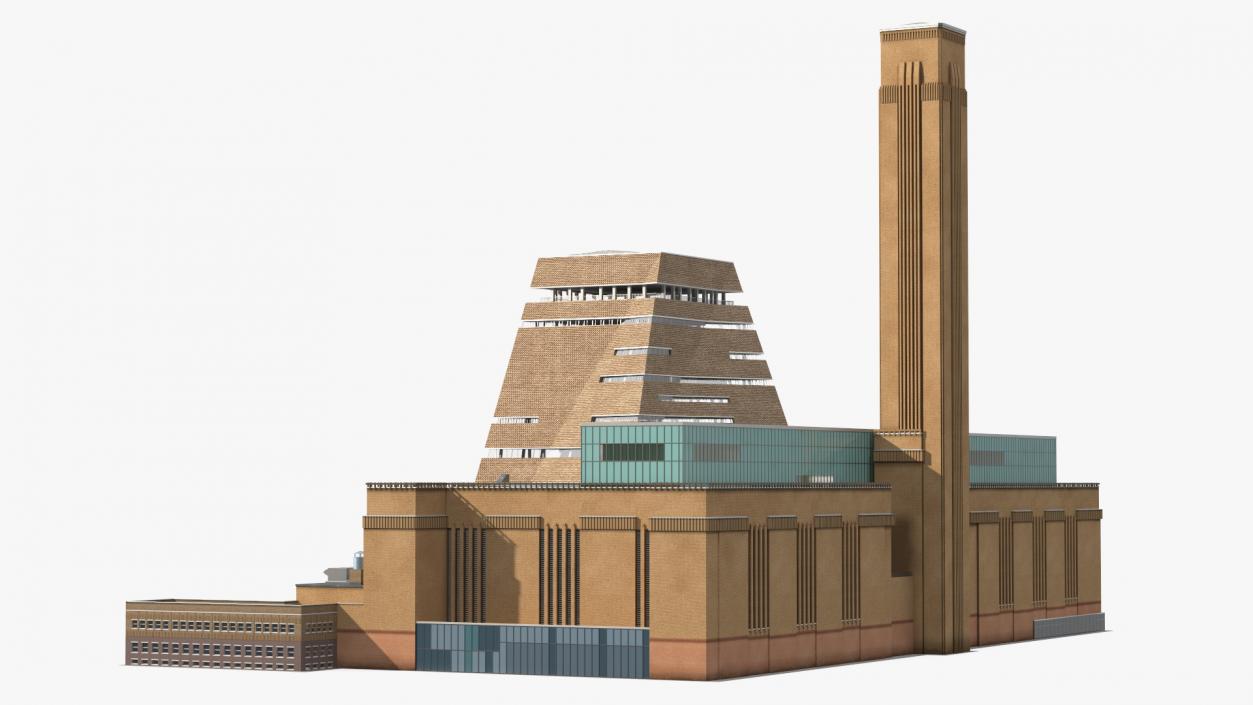 3D Tate Modern Art Gallery model