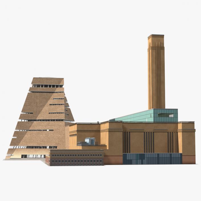 3D Tate Modern Art Gallery model