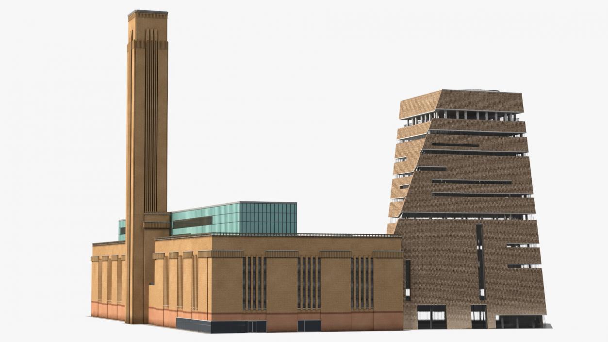 3D Tate Modern Art Gallery model