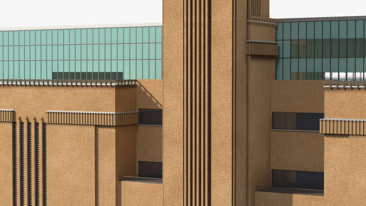 3D Tate Modern Art Gallery model