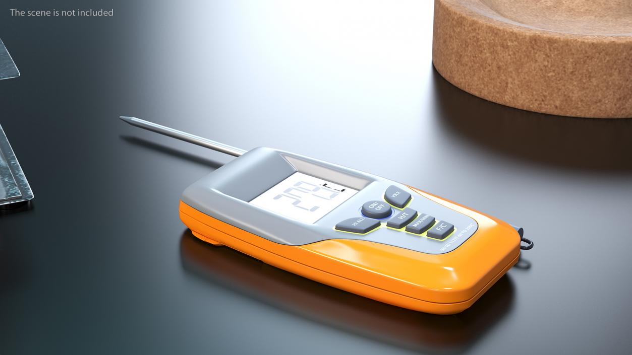 Digital Thermometer 3D model