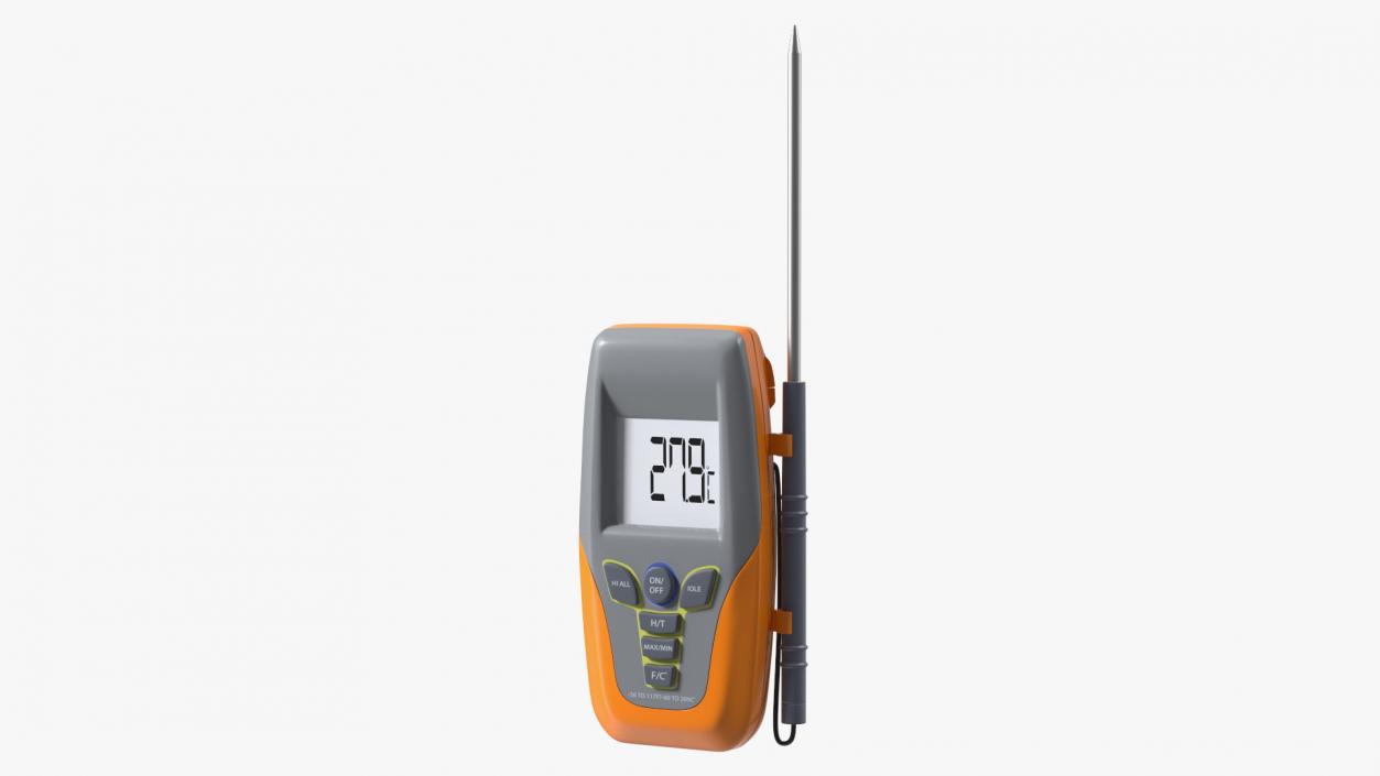 Digital Thermometer 3D model