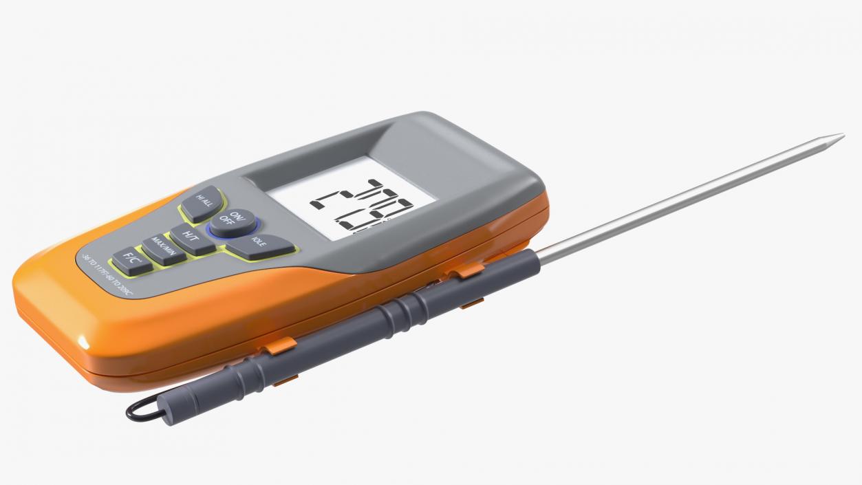 Digital Thermometer 3D model