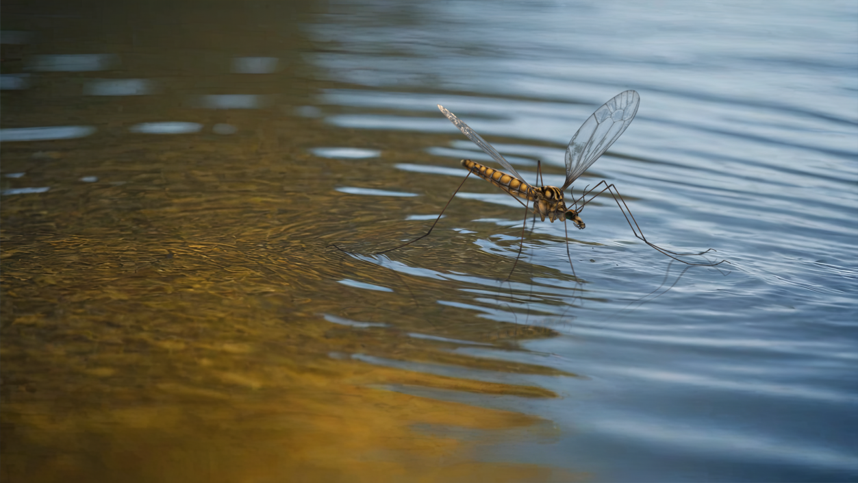 3D Mosquito Hawk Crane Fly Gollywhopper 2 model