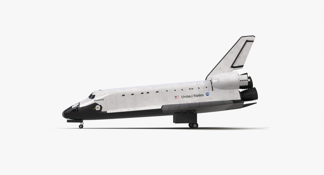 Space Shuttles Collection 4 3D