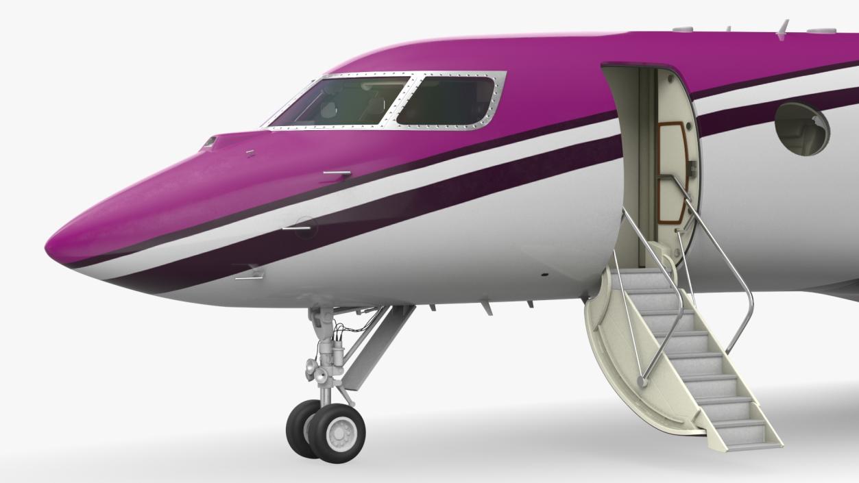 3D Large Business Jet model