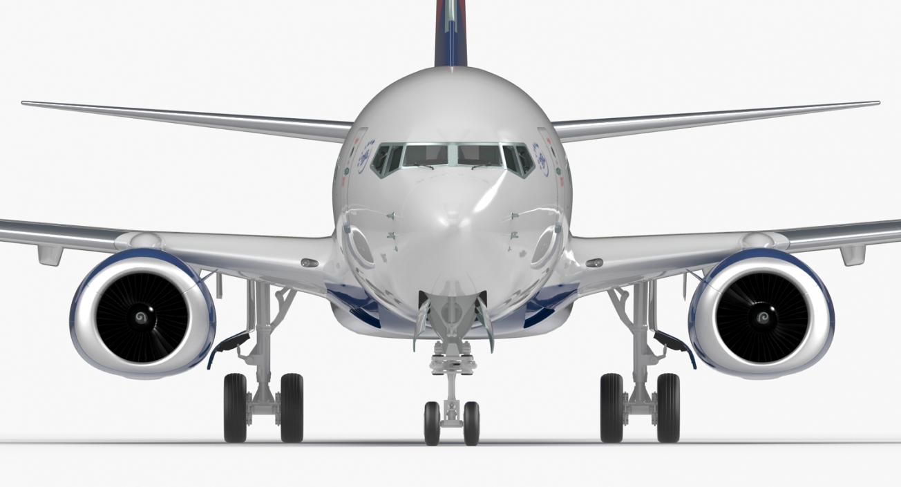 3D model Boeing 737-800 Delta Air Lines