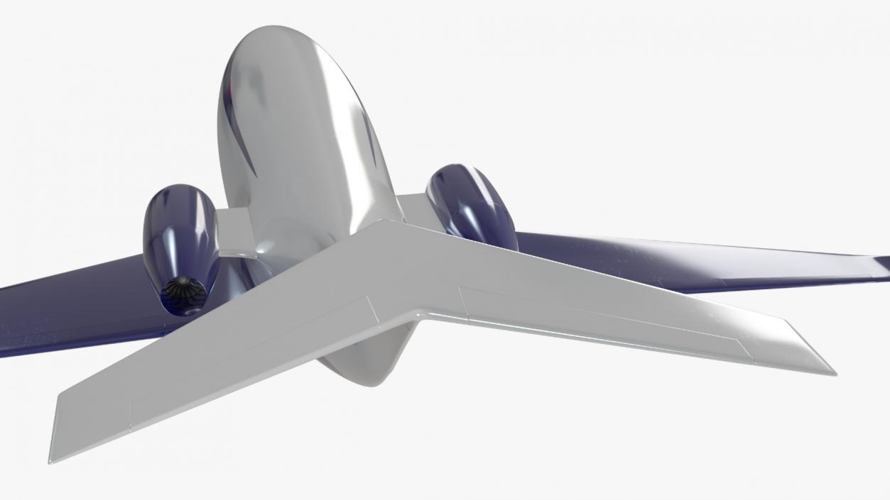 Concept Business Jet Blue 2 3D