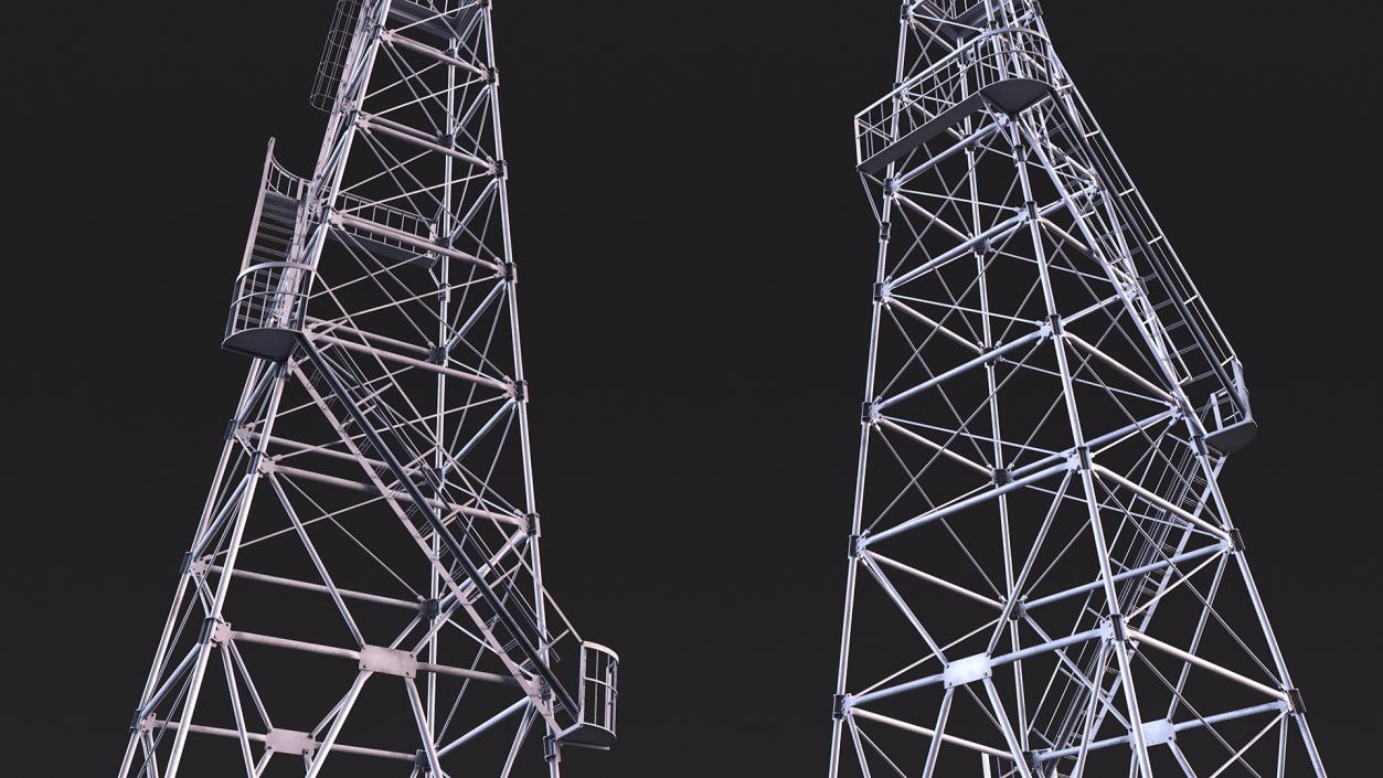 3D model Fire Tower