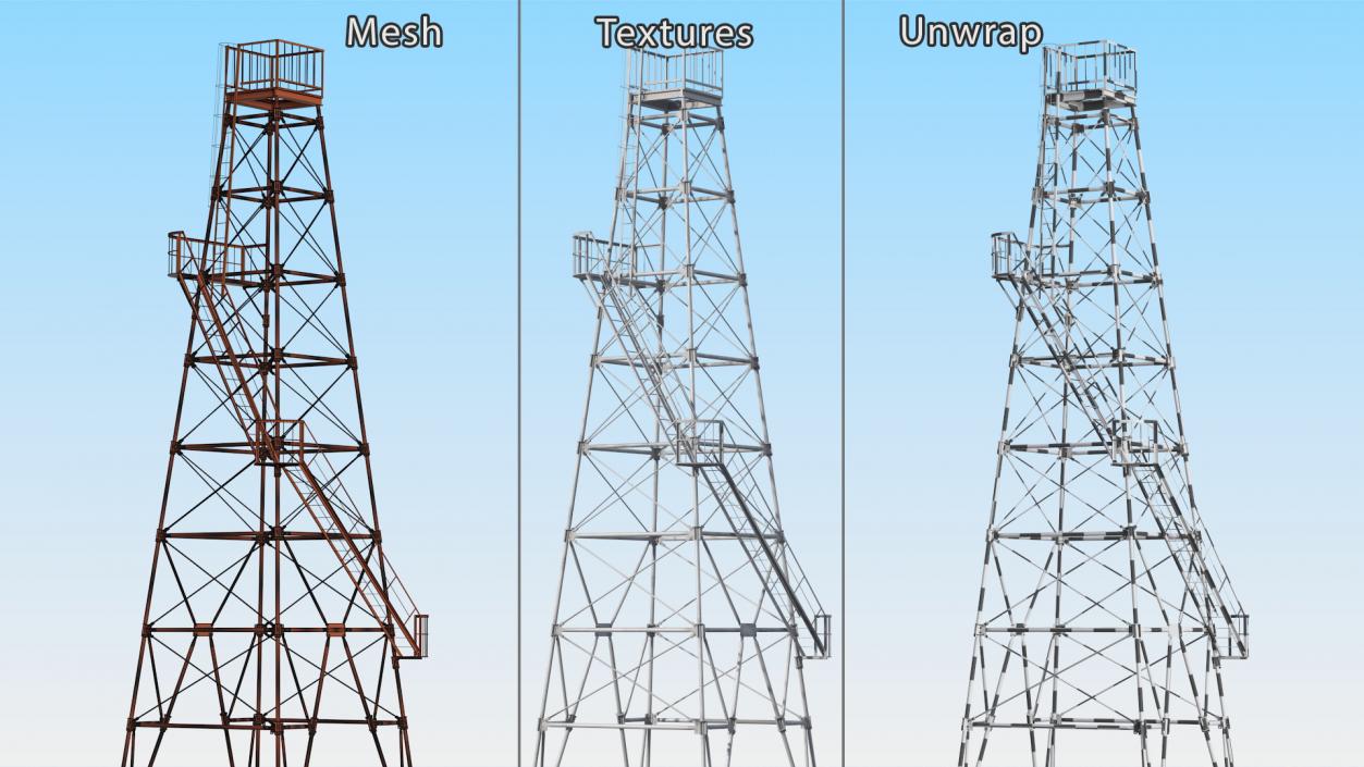 3D model Fire Tower