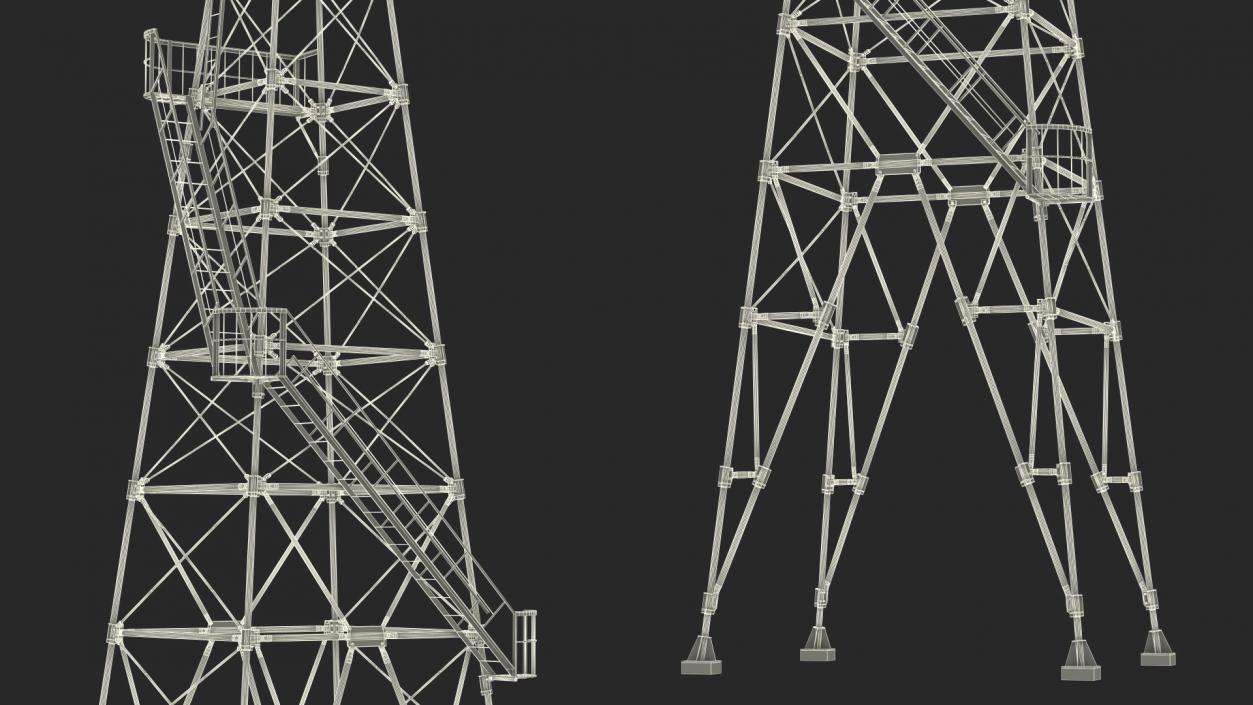 3D model Fire Tower