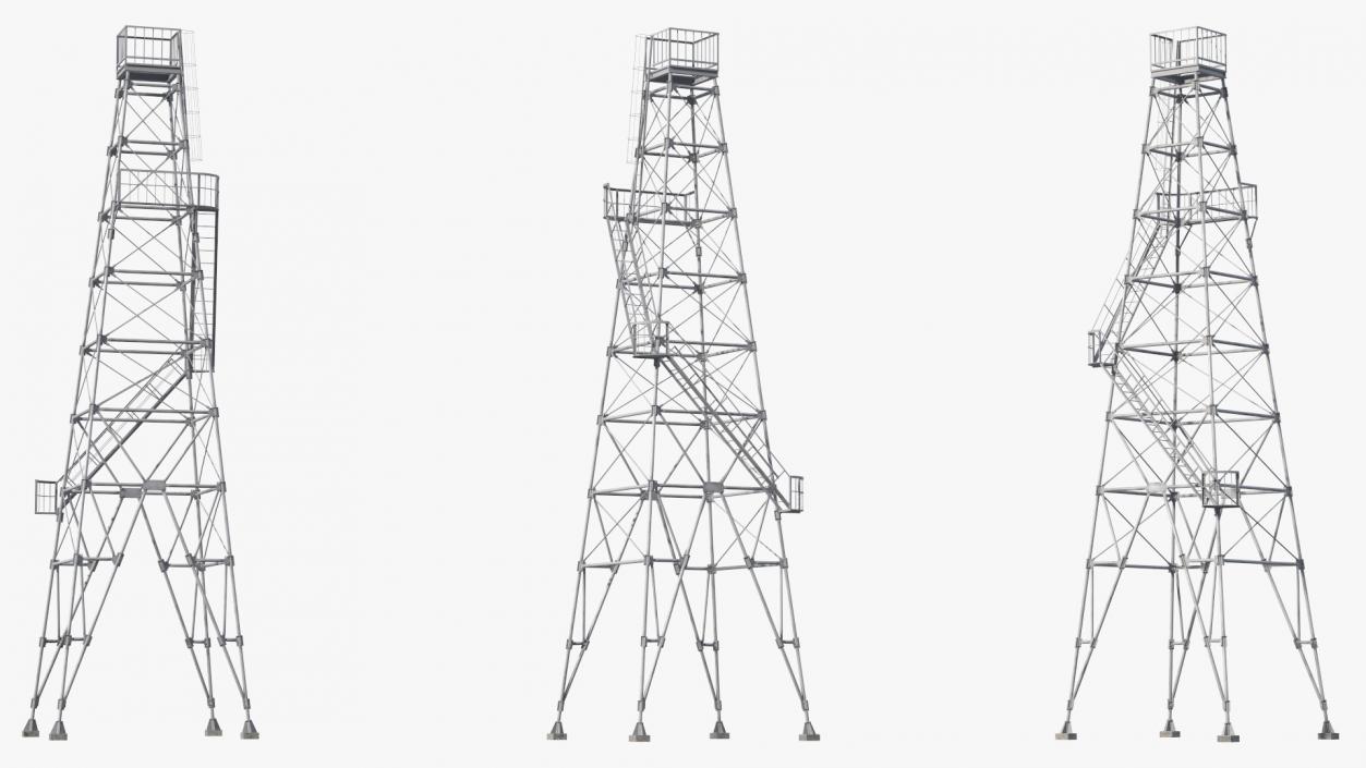 3D model Fire Tower