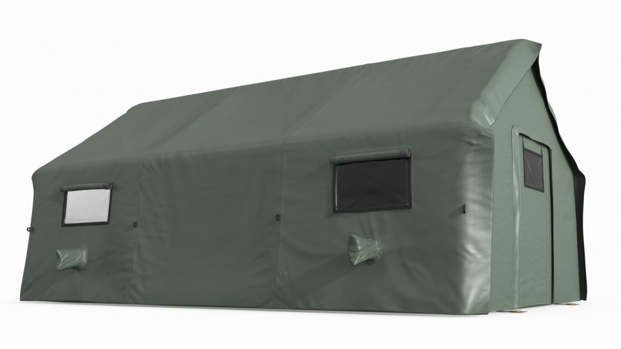 3D model Military Medical Canvas Tent 2