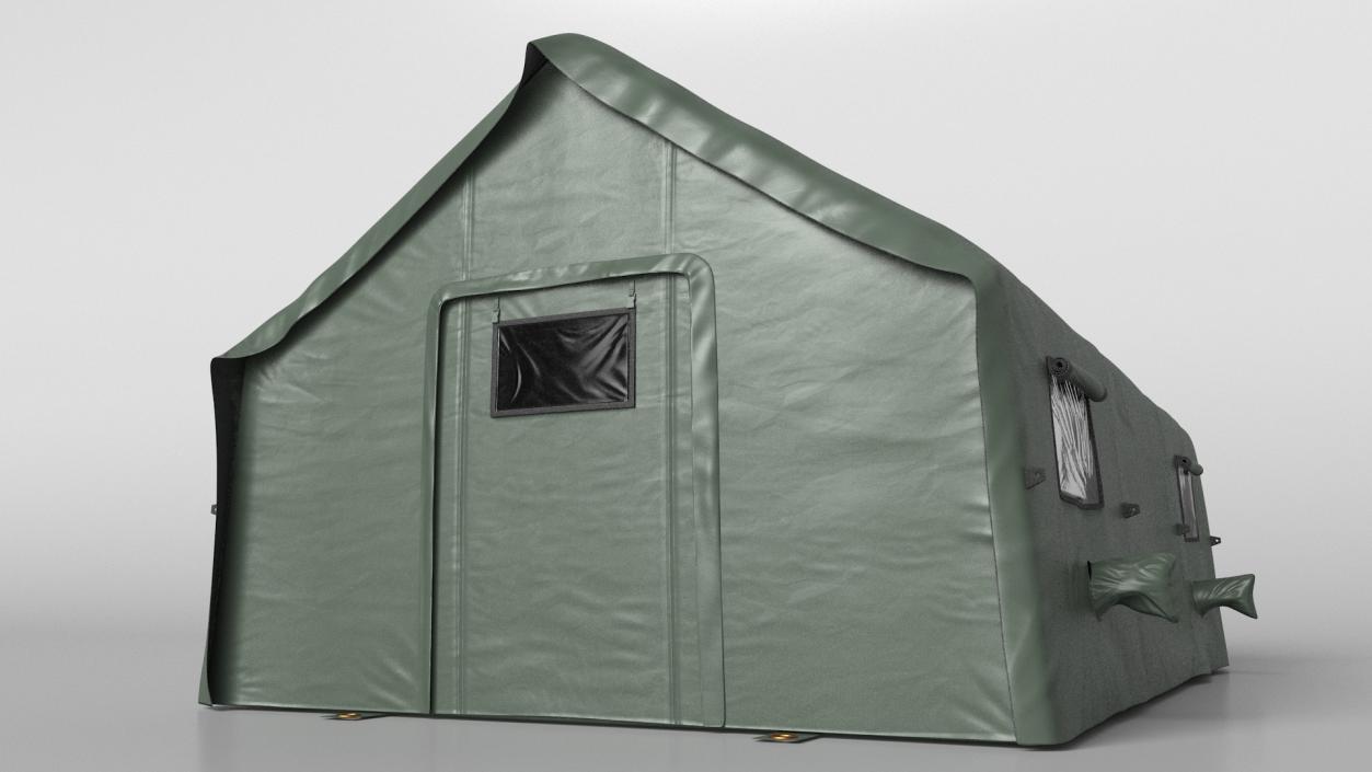 3D model Military Medical Canvas Tent 2