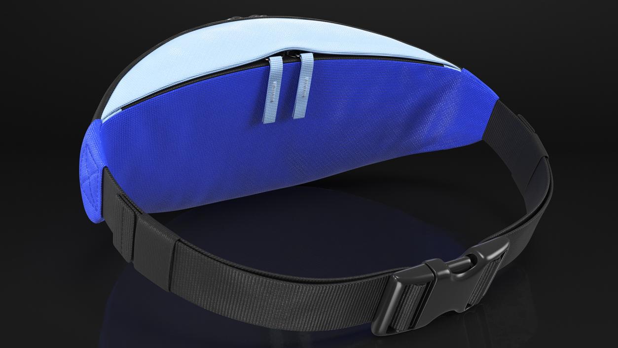 Small Hip Pack Blue 3D model