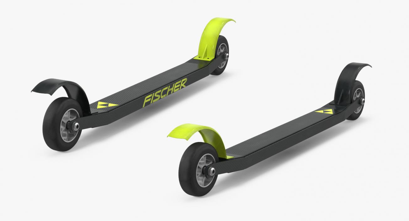 Skate Roller Skis 3D