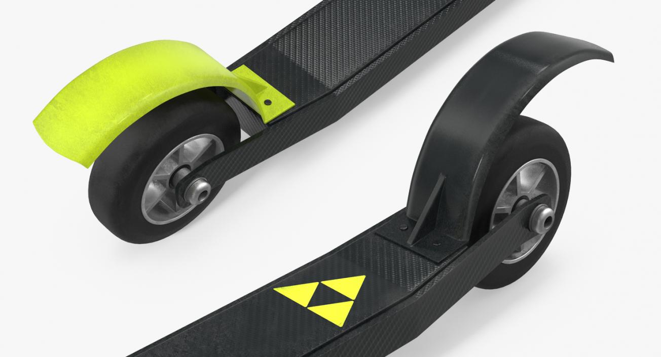 Skate Roller Skis 3D