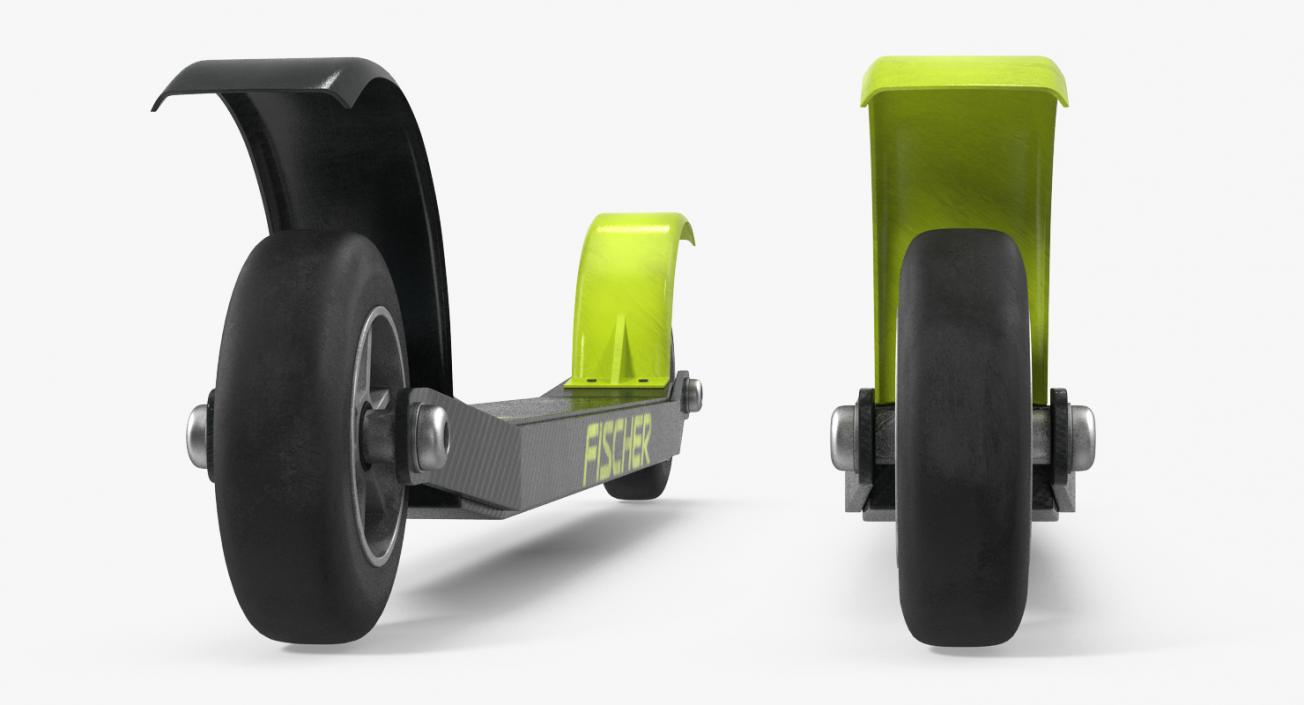 Skate Roller Skis 3D