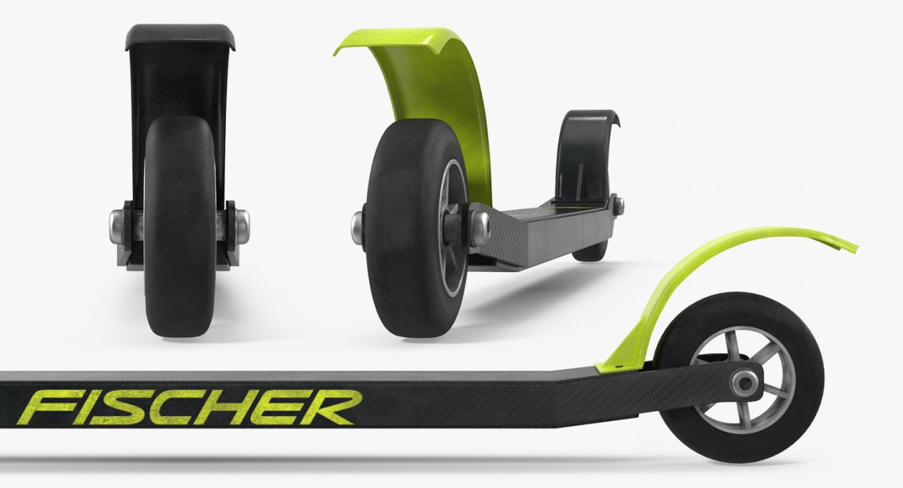 Skate Roller Skis 3D