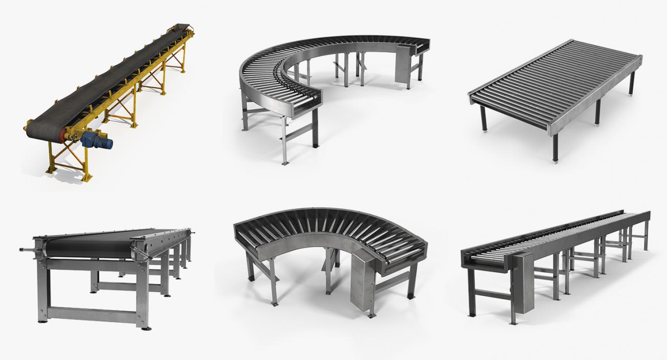 3D model Conveyors Collection