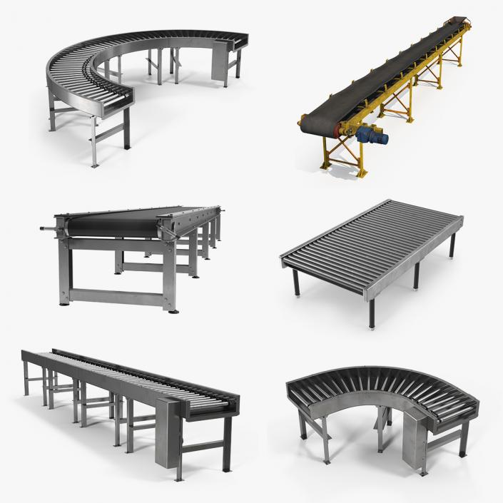 3D model Conveyors Collection