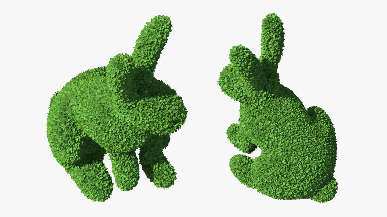 3D Topiary Garden Sculptures Collection