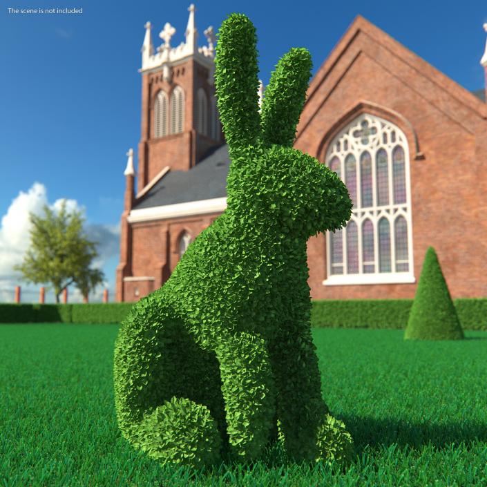 3D Topiary Garden Sculptures Collection