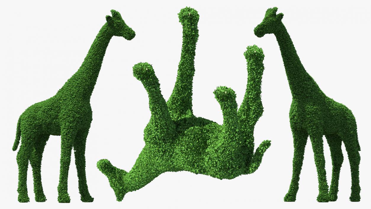 3D Topiary Garden Sculptures Collection