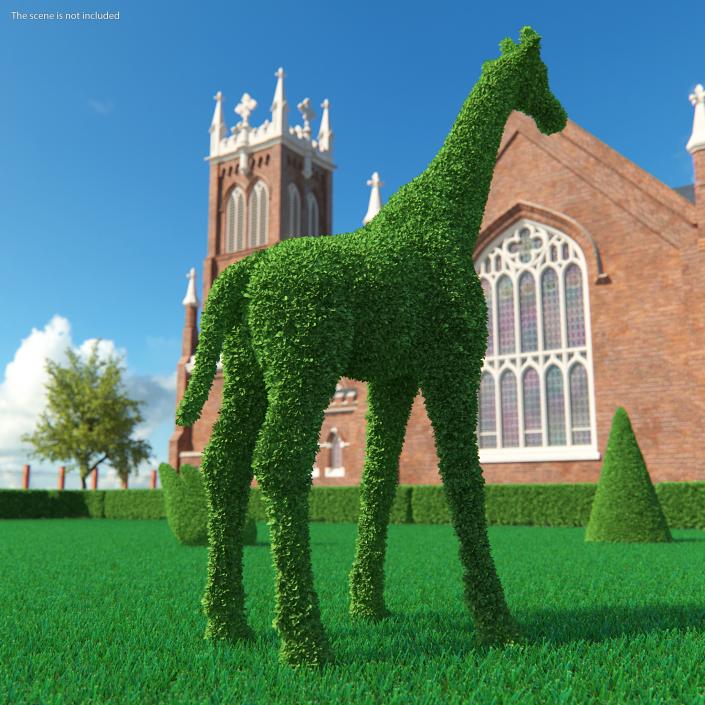 3D Topiary Garden Sculptures Collection