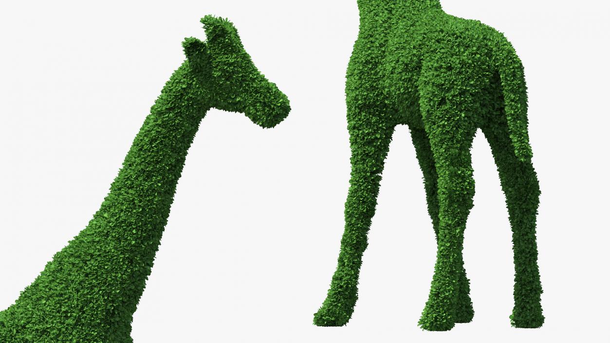 3D Topiary Garden Sculptures Collection