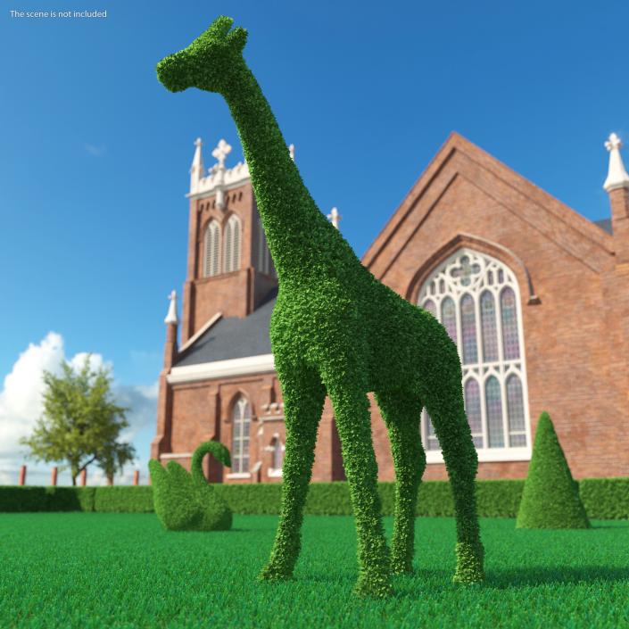 3D Topiary Garden Sculptures Collection