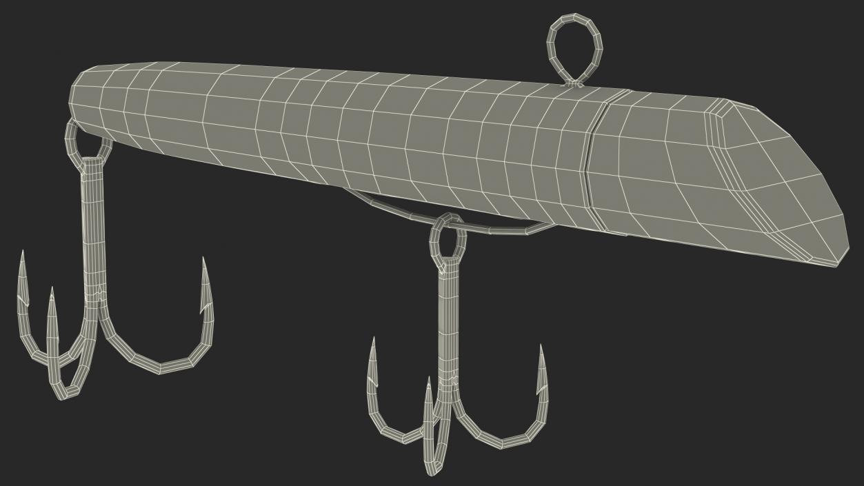 Gotcha Fishing Lure 3D model