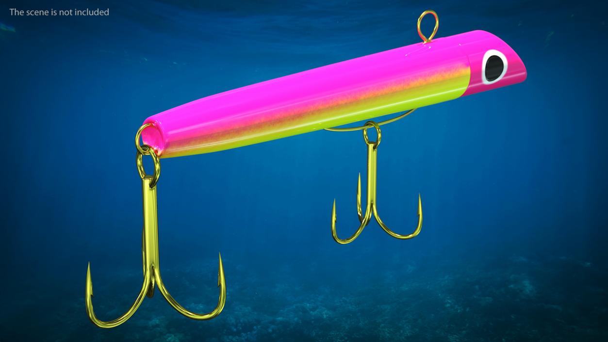 Gotcha Fishing Lure 3D model