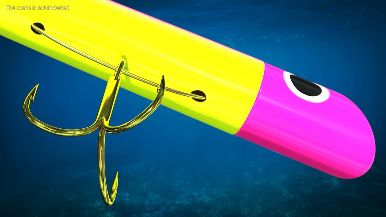 Gotcha Fishing Lure 3D model