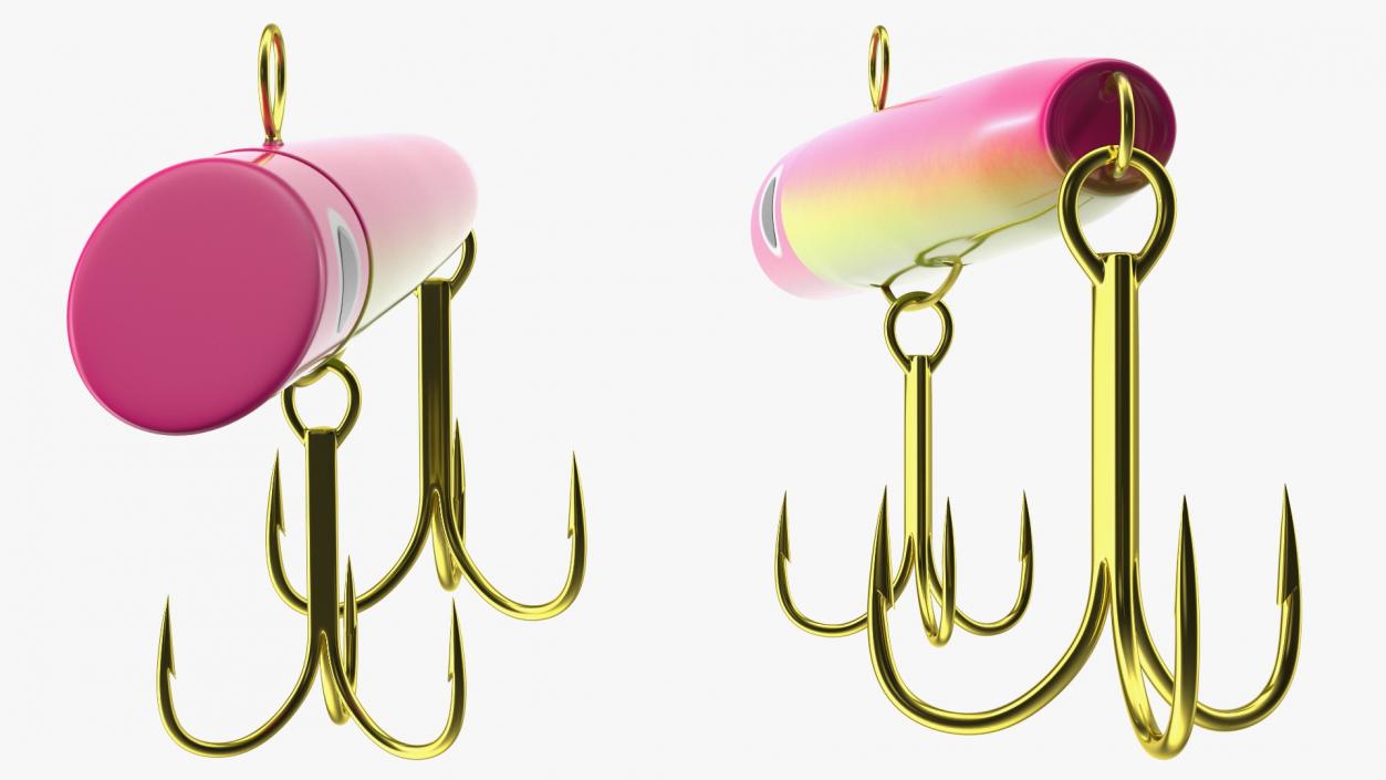 Gotcha Fishing Lure 3D model