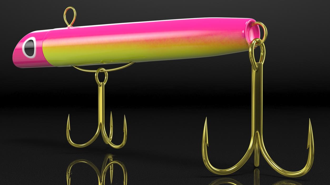 Gotcha Fishing Lure 3D model