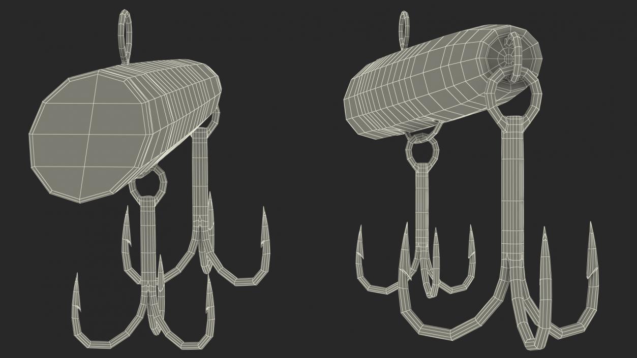 Gotcha Fishing Lure 3D model